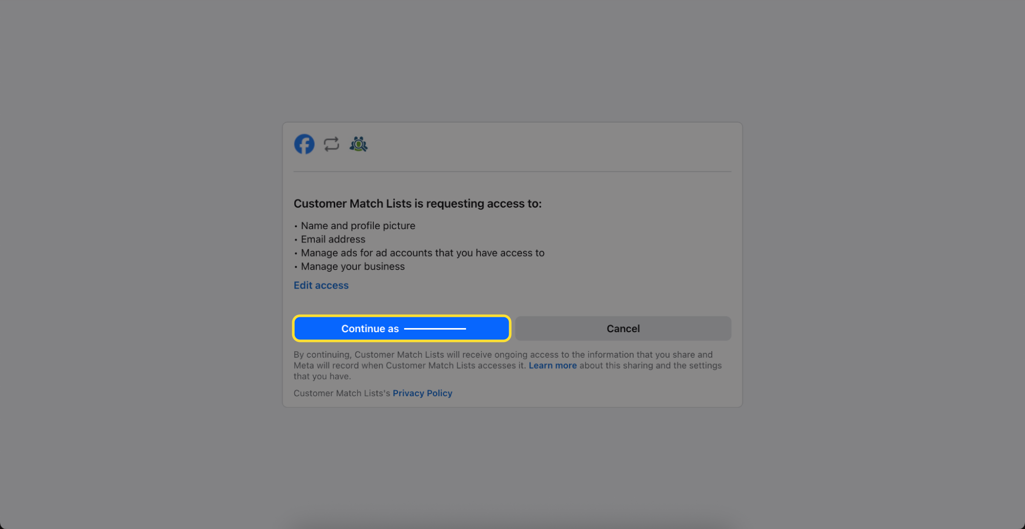 clickcontinuegrantaccess