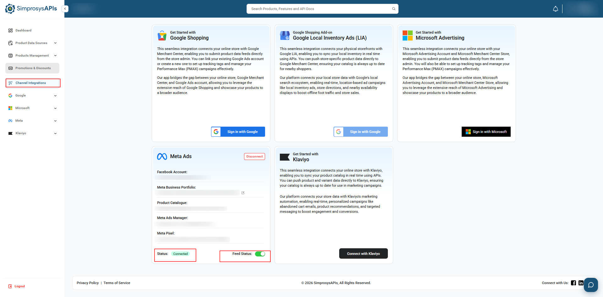 Verify the integration status