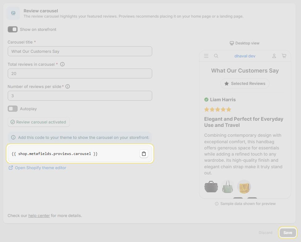 Paste Code into Your Store
