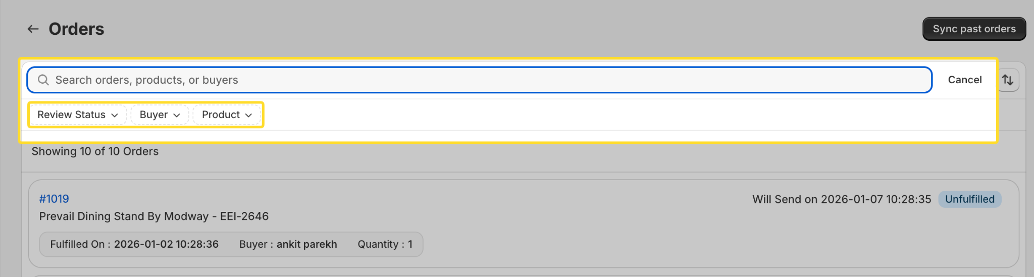 Search products or content