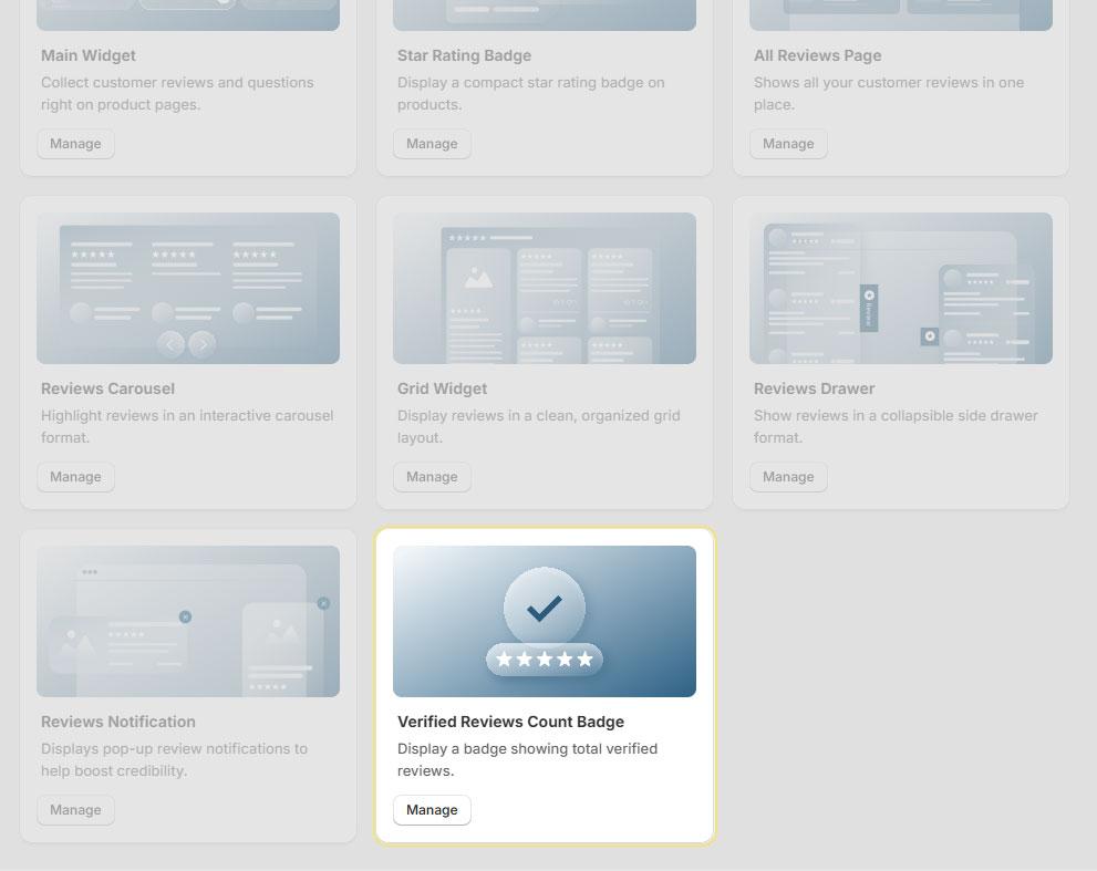  Verified Reviews Count Badge